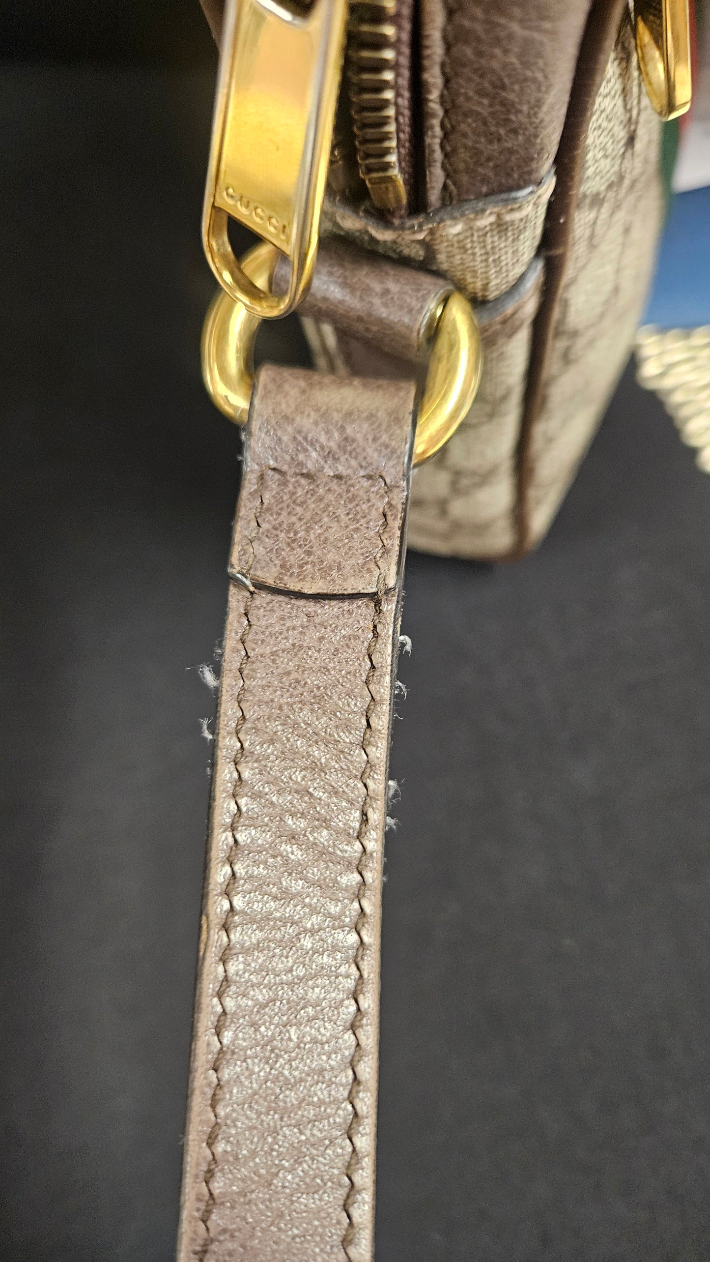 Gently Used Gucci Ophidia Small Messenger Bag
