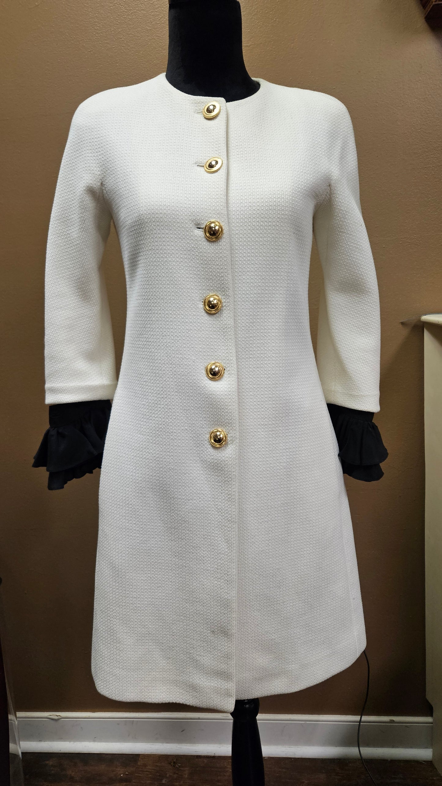 Moschino Cream Dress