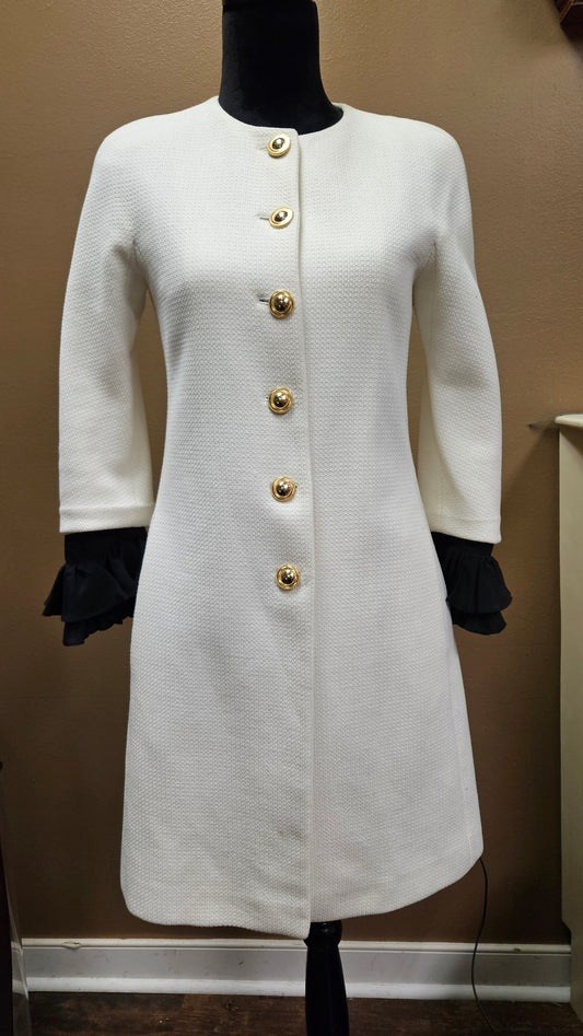 Moschino Cream Dress