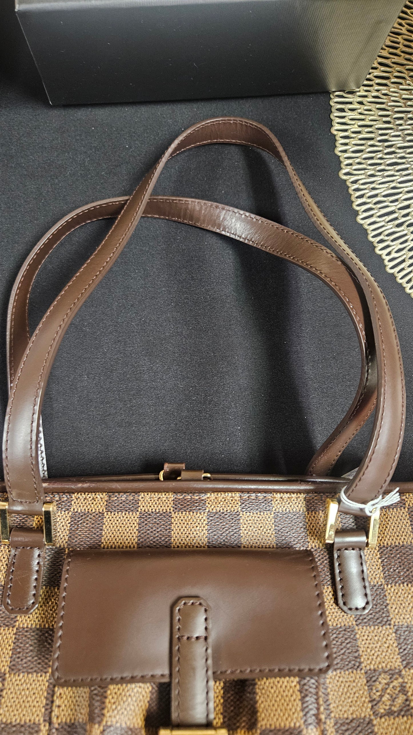 Louis Vuitton Louis Vuitton Damier Ebene Manosque PM