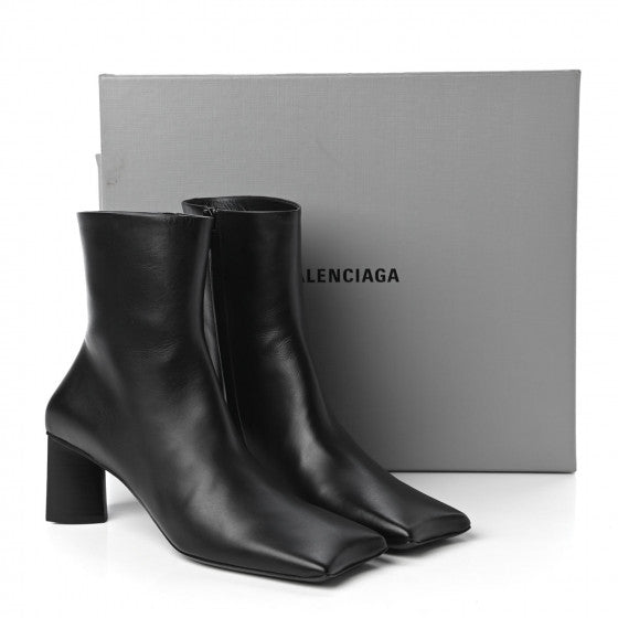 Balenciaga Calfskin Ankle Boots
