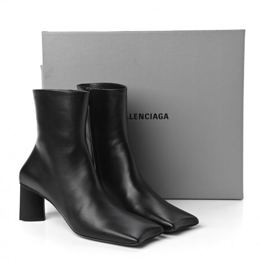 Balenciaga Calfskin Ankle Boots