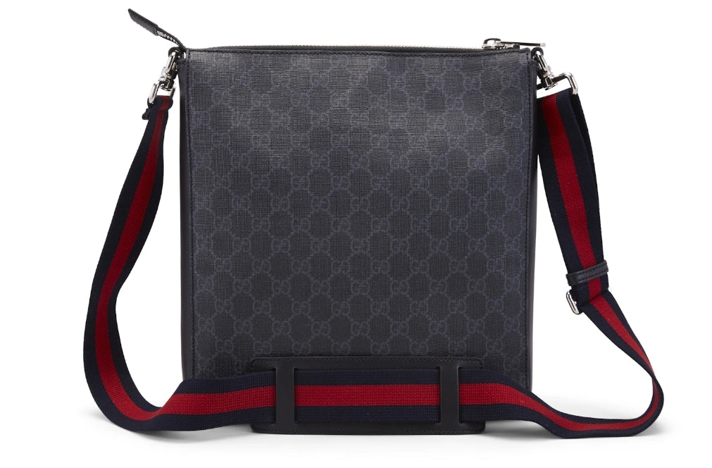 Gucci Messenger GG Supreme Black/Grey