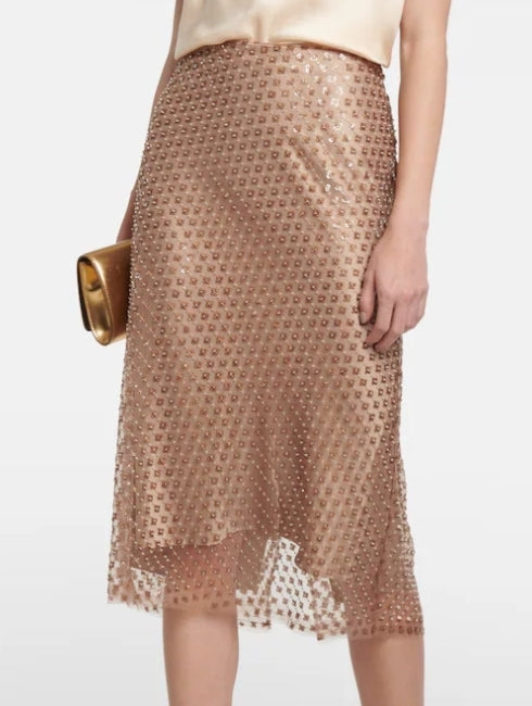 Vince Women's Sequin-Embellished Skirt