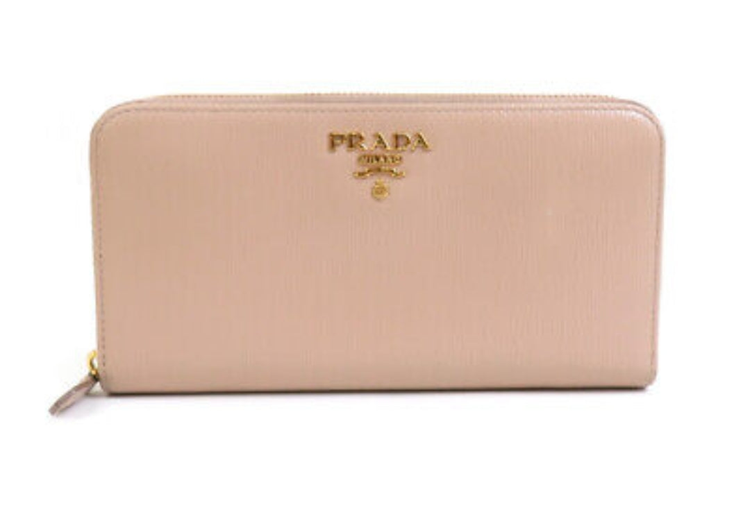 Prada Zip Around Long Wallet