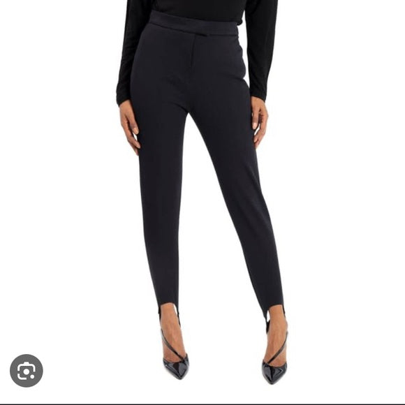 Authentic Burberry High Waisted Stirrups in Black with Logo at the bottom, NWT